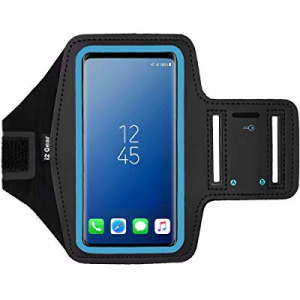 i2 Gear Cell Phone Armband Case for Running - Workout Phone Holder with Adjustable Arm Band and Refl