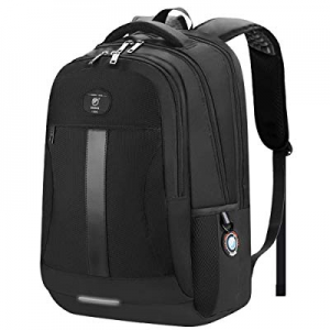 Laptop Backpack, Sosoon Business Bags with USB Charging Port Anti-Theft Water Resistant Polyester Sc