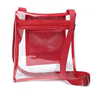 One Day Only！Ace Teah Clear Bag NFL Stadium Approved Clear Purse Shoulder Bag now 40.0% off 