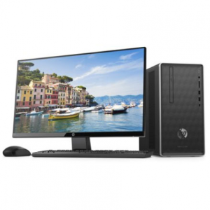 HP Desktop and Pavilion Monitor Bundle (i3-8100, 4GB, 1TB) @ Walmart