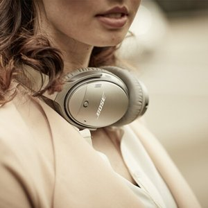 Bose QuietComfort 35 II无线消噪耳机—银色