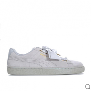 【Puma】女士 Suede Heart Satin Trainers跑步鞋