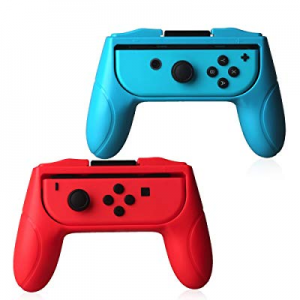 Grips for Nintendo Switch Joy Con - Wear Resistant Comfort Game Controller Handle Kit for Switch Joy
