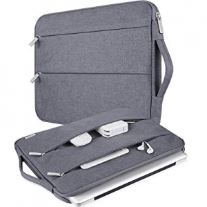 V Voova 14-15.6 Inch Laptop Sleeve Carry Case Water Resistant Computer Bag Protective Cover with Han