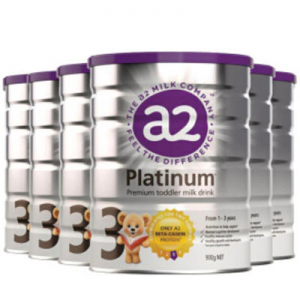 A2 白金版婴幼儿奶粉 900g 3段 6罐包邮装