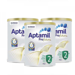 【新版3罐包邮装】Aptamil Profutura 爱他美 白金版2段 婴幼儿配方奶粉 900g*3