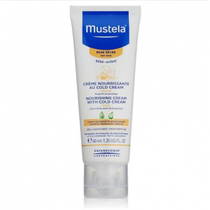 Mustela 妙思乐 婴儿干性皮肤滋养保湿润肤霜宝宝面霜 40ML/1.35盎司