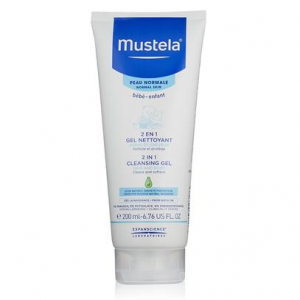 Mustela 妙思乐 婴儿洗发沐浴二合一宝宝沐浴露 200ML/6.76盎司