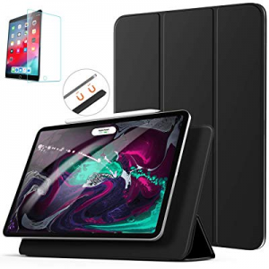 CCTOK Trifold Case for iPad Pro 11 Inch 2018, Strong Magnetic Ultra Slim Stand Smart Cover with Auto