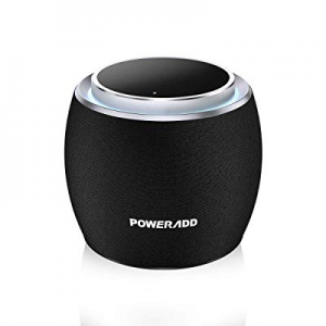 POWERADD Dee-G Mini, Super-Portable Bluetooth/Wireless Speakers,Rotating Volume Knob,Full Range Soun