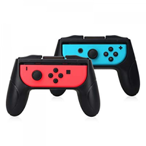 Grips for Nintendo Switch Joy Con - Wear Resistant Comfort Game Controller Handle Kit for Switch Joy