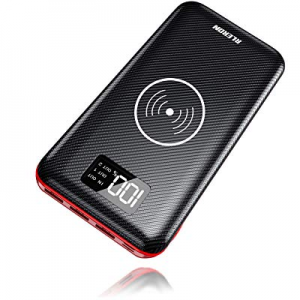 Wireless Portable Charger 24000mAh Power Bank Huge Capacity Charge External Battery Pack Dual Inputs