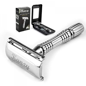 Double Edge Safety Razor - Shaving Razor for Men & Woman - Classic Barber Manual Shaver - Styling an