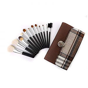 Halo World High End Kabuki Makeup Brushes Set Face Eyeshadow Foundation Powder Blending Blush Cosmet