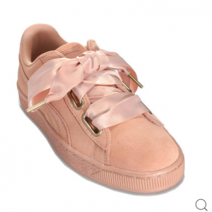 PUMA 蝴蝶结鹿皮女鞋