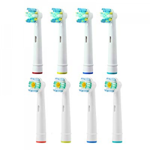 Toothbrush Replacement Heads Refill for Oral-B Braun Electric Toothbrush Vitality Floss Action Heads