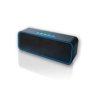 Oternal Wireless Bluetooth Speaker, Portable V4.2+EDR Stereo Speakers with Loud HD Audio and Rich Ba