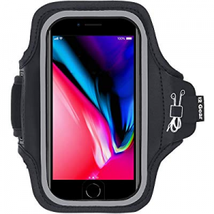 Running and Exercise Workout Armband Case for Galaxy S5, iPhone 8 7 6 6S (4.7) and Google Pixel Mobi