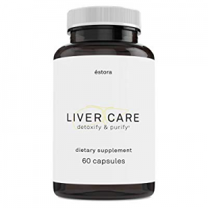 ESTORA Liver Purify Care Vegan Supplement (60 Vegetable Capsules)