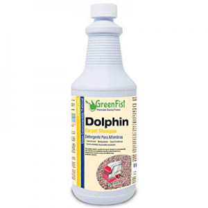 GreenFist Dolphin Carpet Extractor Odor & Stain Remover Shampoo { Concentrated }Deep Cleaner and Deo