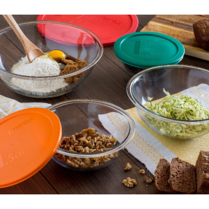 Pyrex 8-Piece Smart Essentials Mixing Bowl Set @Walmart