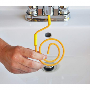 FlexiSnake Drain Millipede Hair Clog Tool for Drain Cleaning @Amazon