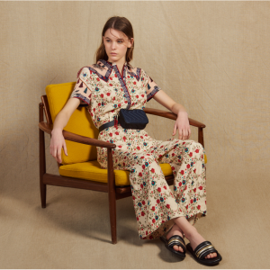 Sandro Paris 印花连体衣裤