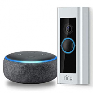 Ring Video Doorbell Pro with Echo Dot (3rd Gen) @ Amazon
