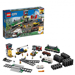 LEGO City Cargo Train 60198 Remote Control Train Building Set(1226 Pieces) @ Amazon