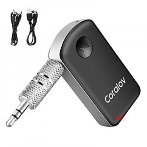 Coralov Bluetooth Aux Adapter, 3.5mm Aux Cable Bluetooth Receiver in Car Home Stereo Sound System Au
