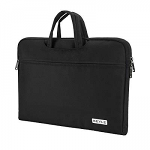 BEYLE Laptop Bag, 15.6 Inch Slim Laptop Sleeve Case Water Resistant Handbag for Women & Men, Protect