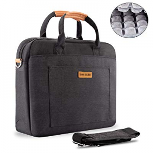 DOB SECHS Laptop Bag 15.6 Inch Tablet Case Briefcase Shoulder Messenger Bag Satchel with Shockproof 