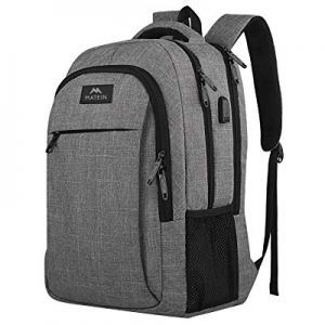 Travel Laptop Backpack,Business Anti Theft Slim Durable Laptops Backpack with USB Charging Port,Wate