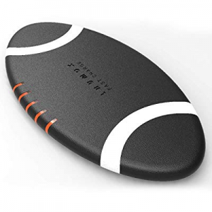 LAUMOX Qi Wireless Charger, Ultra Thin 10W Fast Wireless Charger [Football Shape] Compatible Samsung