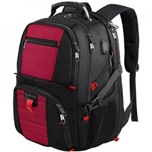 Large Laptop Backpack,TSA Approved Backpacks with USB Charging Port,Durable Travel Backpacks College