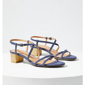 LOFT Strappy Block Heels