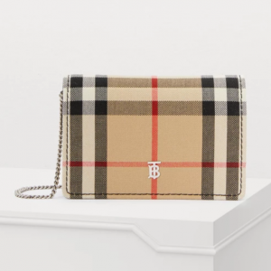 BURBERRY Grained calfskin wallet