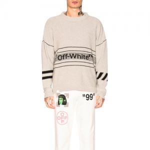 OFF-WHITE经典羊毛毛衣