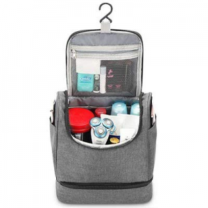 Clearence -Maxchange Hanging Toiletry Bag, Waterproof Mens Toiletry Bag with Hook, Travel Toiletry O