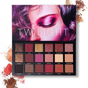 Pressed Pigmented 18 Color Eyeshadow Palette Velvet Matte Glitter Smoky Eye Makeup Palette 10 Matte 