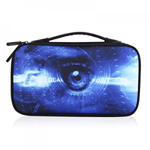 Voova Carrying Case Sleeve Compatible with Nintendo Switch, Portable Protective Soft Switch Carrying