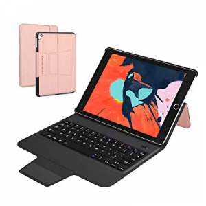 Mcscants iPad 9.7 Keyboard Case for iPad 2018 6th Gen / 2017 5th Gen/iPad Pro 9.7 / iPad Air 2 & 1, 