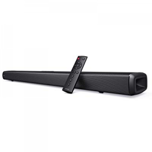 Sound Bars for TV, Vinoil Wired and Wireless 2.1 Channel Bluetooth Soundbar with Built-in Subwoofer
