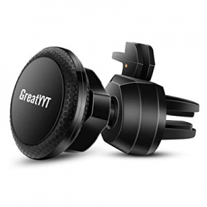 GreatYYT Magnetic Car Phone Mount, Universal Air Vent Magnetic Car Mount Phone Holder for Phone 8 X