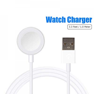 HAODU Watch Charger Charging Cord for iwatch Series 1 2 3 4 Magnetic Wireless Portable Charging Pad