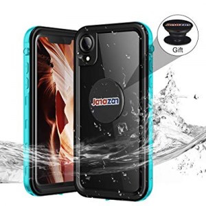 Janazan Waterproof iPhone XR Case, Full Sealed Underwater Protective Cover, Waterproof Shockproof Sn