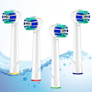 Canyso Universal Replacement Brush Heads Compatible With Oral B Electric Toothbrush 4 Pack of Precis