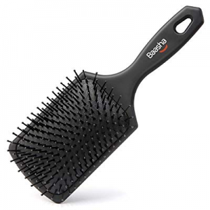 Baasha Large Square Paddle Brush, Detangling Hair Brush, Flat Hair Brush for Women Long Hair, Hair B