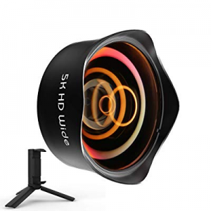 Phone Camera Lens,KAIESS Wide Angle Lens Kit for iPhone Lens and Android,16mm Wide Lens and Macro Le