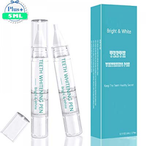 Feihe Teeth Whitening Pen 5ML,Natural Teeth Whitening Gel Pen Kit,Painless,No Sensitivity,Travel-Fri